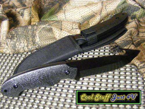 GUT-HOOK SLAUGHTERING / HUNTING KNIFE WITH SHEATH - AWESOME!!!