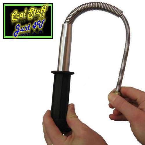 FLEXIBLE SPRING COIL EXTENDABLE DEFENCE BATON!!!