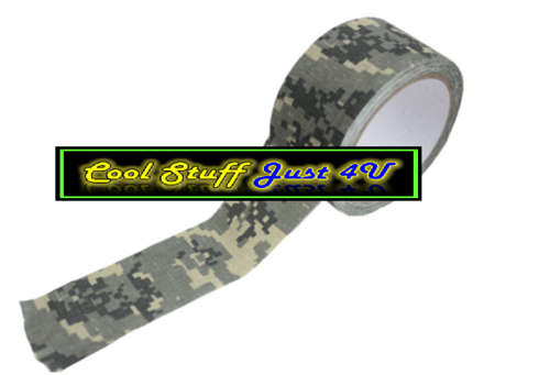DIGITAL CAMO - OUTDOOR POLYESTER WATERPROOF CAMO TAPE!!!
