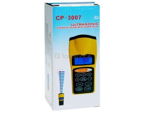 Ultrasonic Distance measure laser point