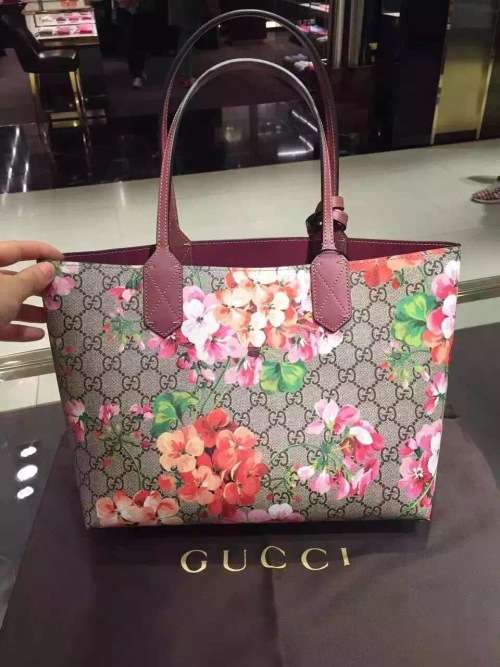 ****Gucci Reversible  Tote Bag 368568 Rose****