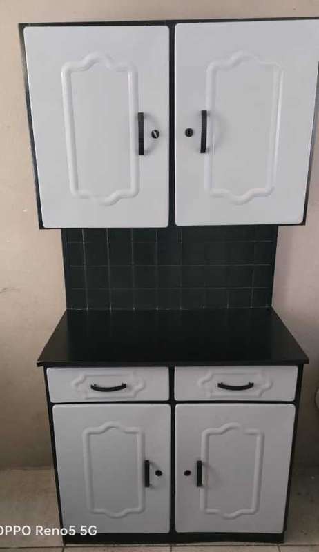 Steel kitchen unit