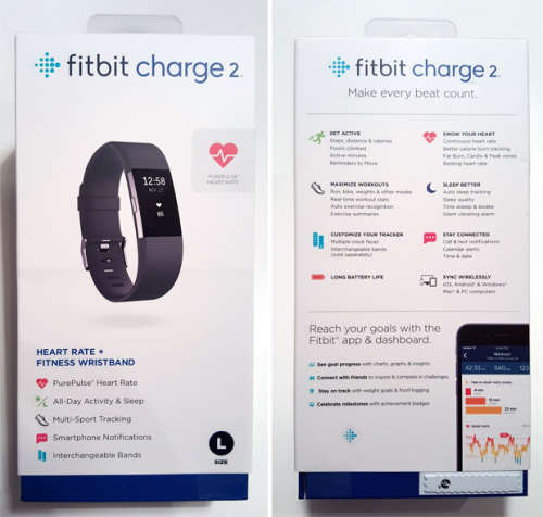 FITBIT Charge 2 Heart Rate + Fitness