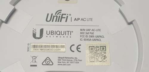 UBIQUITI UniFi DUAL BAND AC LITE AP - UAP-AC-LITE