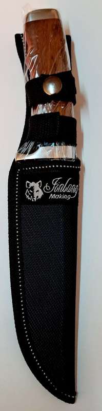 COLUMBIA HUNTING KNIFE STAINLESS STEEL OUTDOOR  *(*SA66 &SHEATH*)* (28CM) NEW???