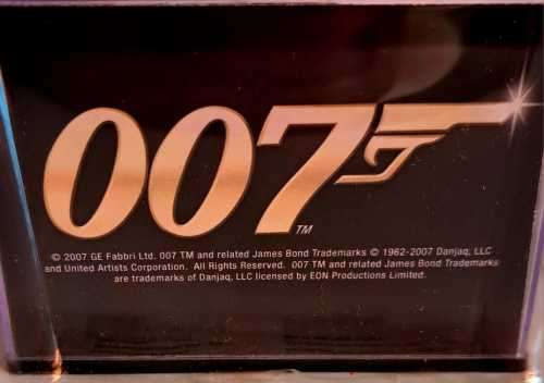 SEALED JAMES BOND DIE CAST OO7 MGS MAN WITH THE GOLDEN GUN **STUNNING *?*? SCALE 1:43