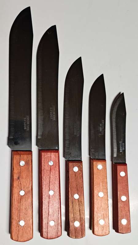 KITCHEN KNIFE  COMBO  5× KNIVES FOR ONE BID. ?.