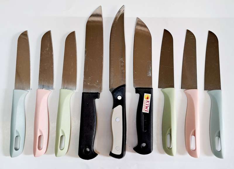 KITCHEN KNIFE  COMBO  9× KNIVES FOR ONE BID. ?. NEW  !!!!