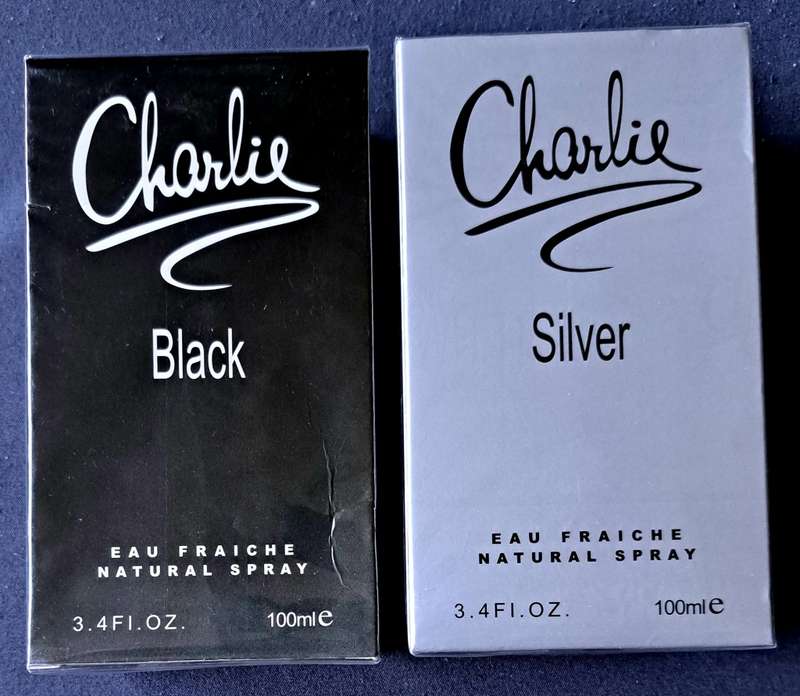CHARLIE SILVER AND CHARLIE BLACK NATURAL SPRAY **PERFUME **