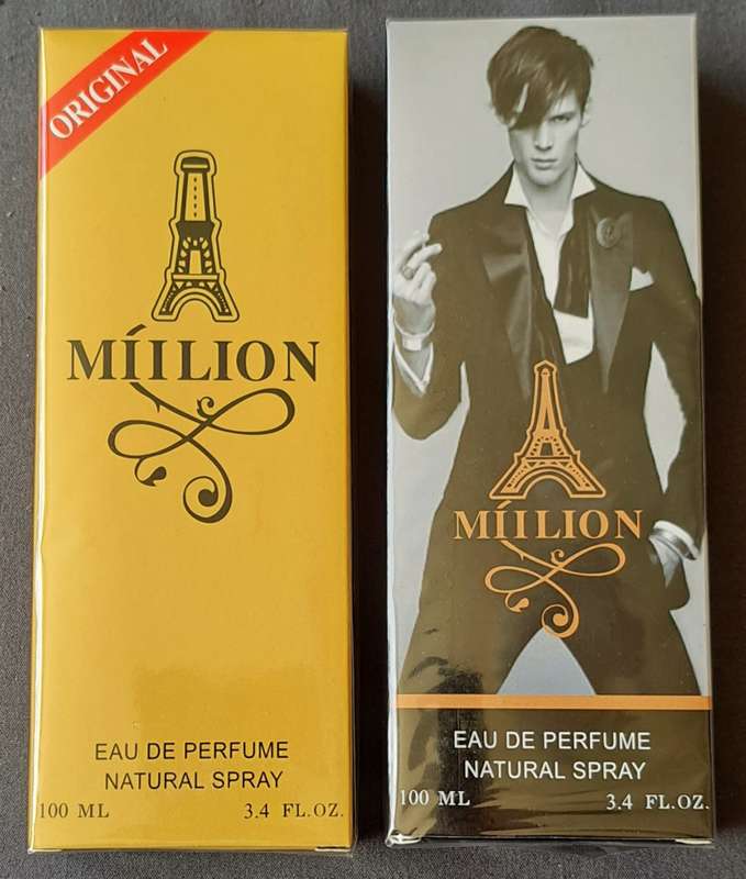 MIILION  NATURAL SPRAY 2×100ML **PERFUME **.