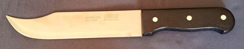 KITCHEN KNIFE BIG STEAK KNIFE *PROFESSIONAL 8* 33,5CM  STRONG .