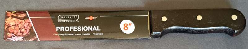 KITCHEN KNIFE BIG STEAK KNIFE *PROFESSIONAL 8* 33,5CM  STRONG .