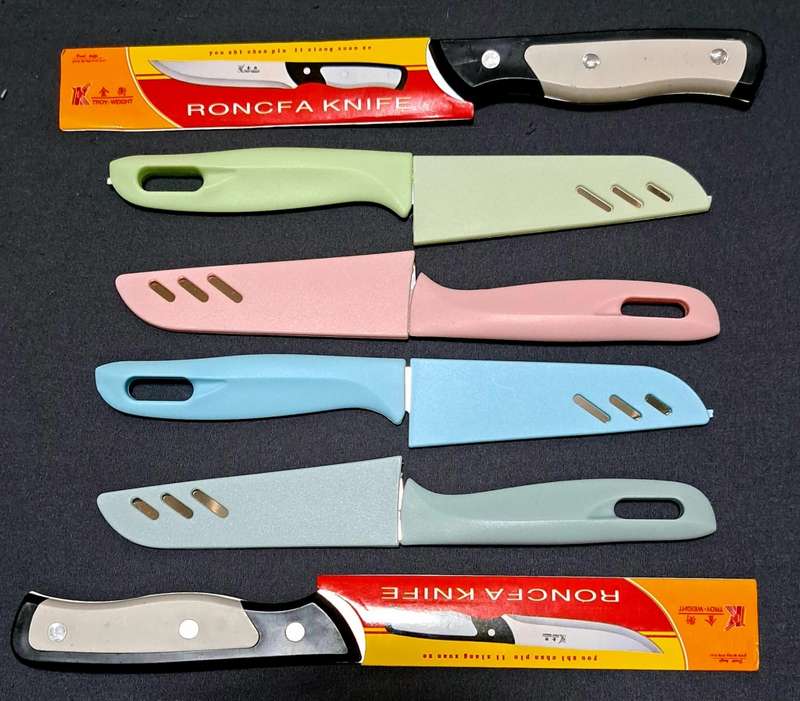 KITCHEN KNIFE  COMBO  6× KNIVES FOR ONE BID.  **NEW** 23CM**