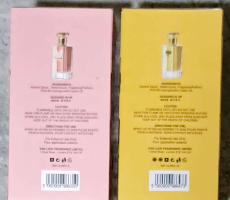 **ROYAL SWEETY & WOMEN TRILLION** NATURAL SPRAY *PERFUME* *2×100ML NEW *