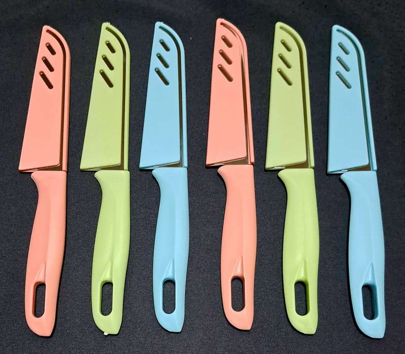 KITCHEN KNIFE  COMBO  6× KNIVES FOR ONE BID. ?..**NEW**