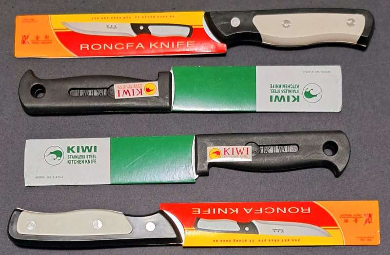 KITCHEN KNIFE  COMBO  4 × KNIVES FOR ONE BID. ?.. ** NEW **