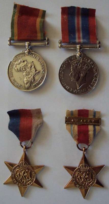 WWII Medals - 134768 J.C. Scott