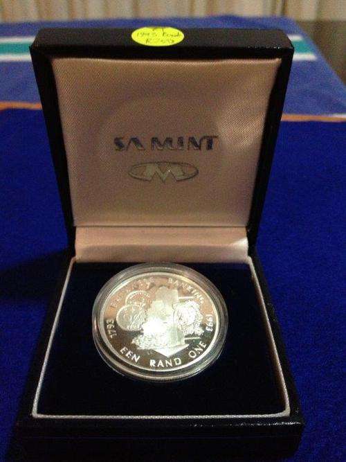 Silver R1 : Proof Condition : 1993 : Banking : S1R