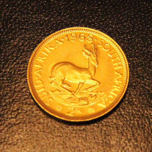 R2 GOLD KRUGERRAND 1968