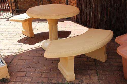 Concrete Outdoor Set