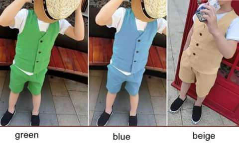 Boy's 3 piece clothing set