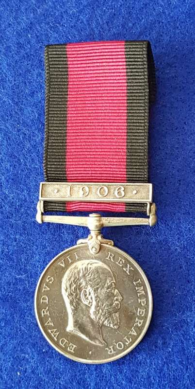 NATAL REBELLION MEDAL 1906 - Full Size Medal