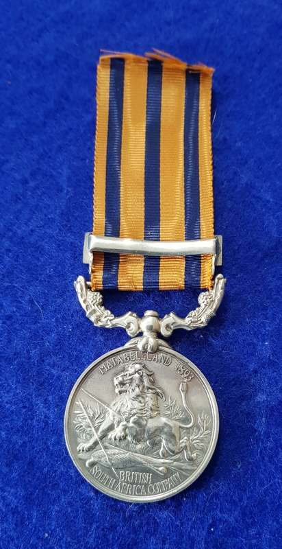 BRITISH SOUTH AFRICA COMPANY - 1893 MATABELELAND MEDAL