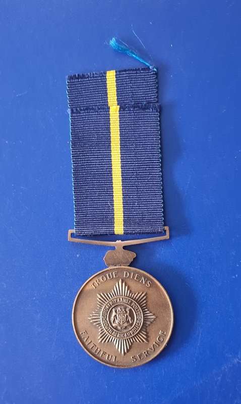 SAPS - MEDAL FOR FAITHFUL SERVICE - FULL SIZE