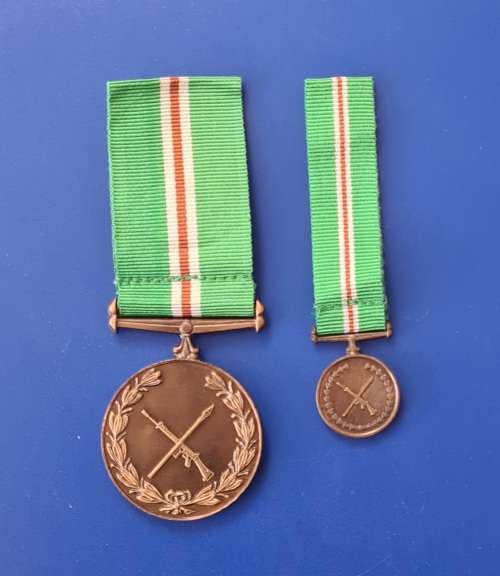 SA HOMELAINDS - TRANSKEI - MILITARY RULE - FULL SIZE  + MINIATURE