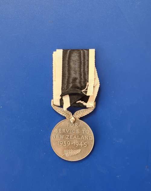 WW2 - NEW ZEALAND WAR SERVICE MEDAL - FULL SIZE