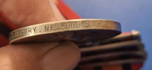 ANGLO BOER WAR - QSA 3 BARS - TPR A.F. CHERRY - NESSBITTS HORSE, ALBANY DMT - FULL SIZE