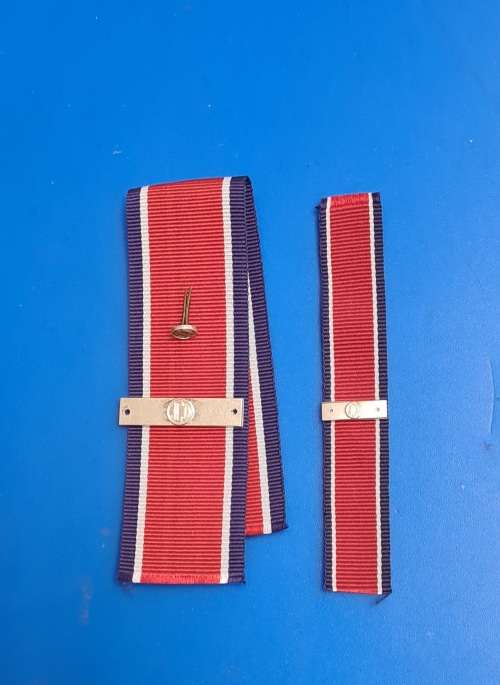 SADF - JOHN CHARD MEDAL RIBBON - FULL SIZE + MINIATURE + EMBLEMS