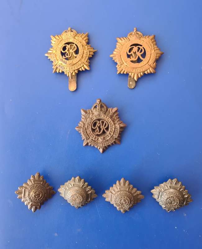 WW2 - ARMY SERVICES CORPS - CAP BADGES