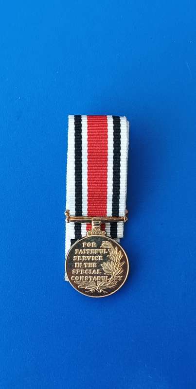 SPECIAL CONSTABULARY LONG SERVICE MEDAL - MINIATURE