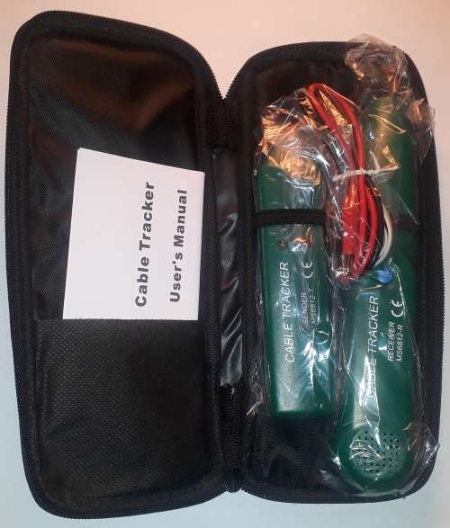 Cable tracker / wire finder / wire tracer with continuity tester