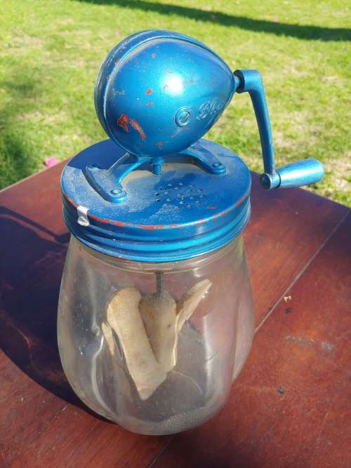 Vintage butter churn