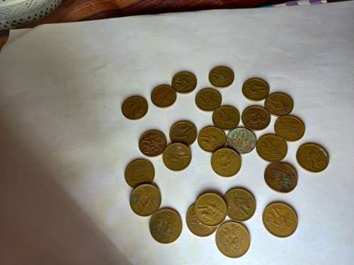 27 x SA 1CENTS MIXED DATES