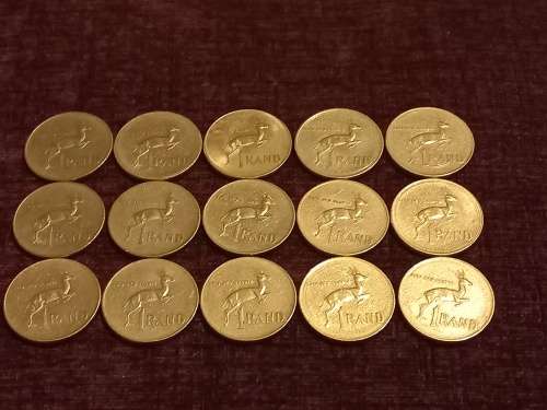 15 x 1977 South Africa Nickel R1