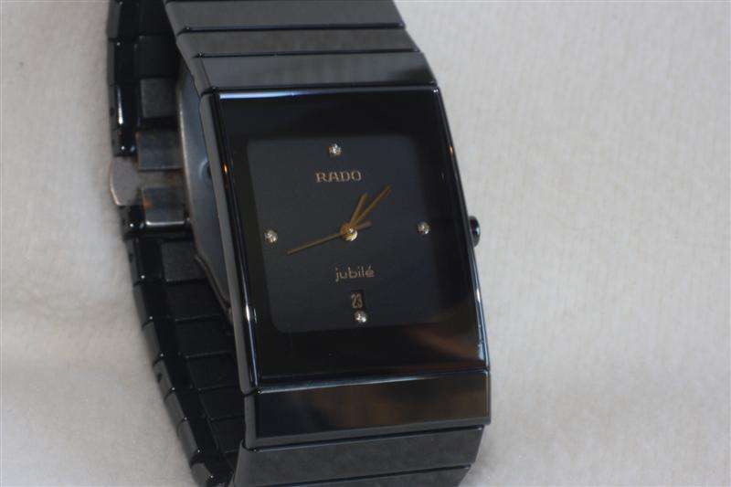 Rado Jubile Diastar black mens black daimond face watch