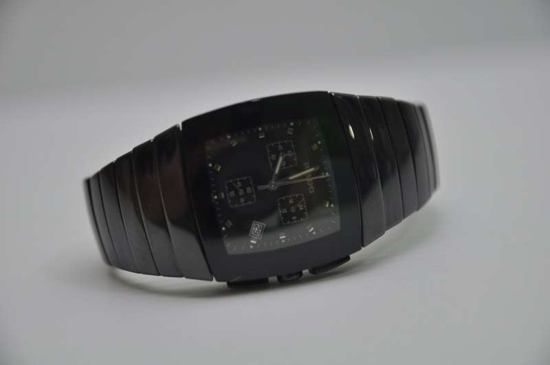 Black ceramic Rado watch brand new in box