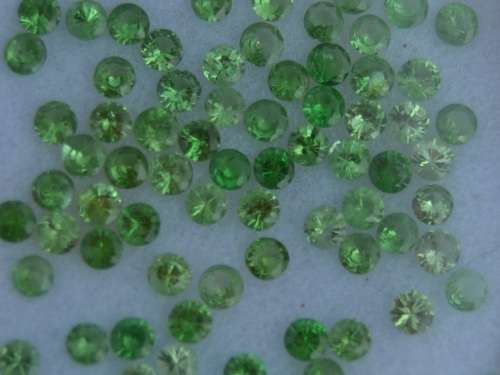 Round Green Tsavorite Garnet