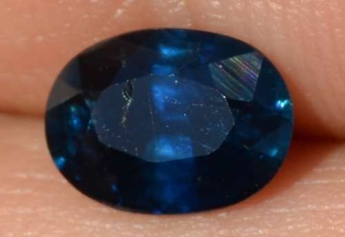 Midnight Blue Sapphire - Untreated