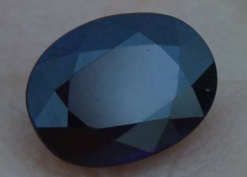 1.58ct Dark Blue Sapphire