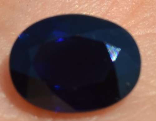 1.58ct Dark Blue Sapphire