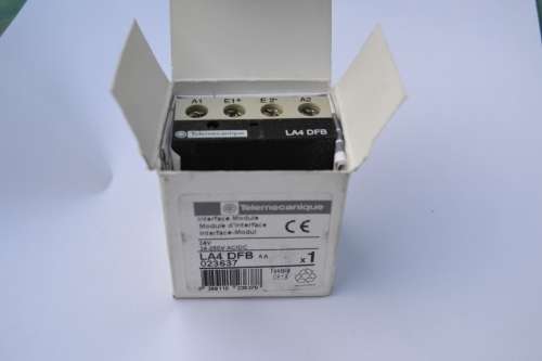 Telemecanique LA4-DFB  interface amplifier module - relay - 24 V DC / 250 V AC