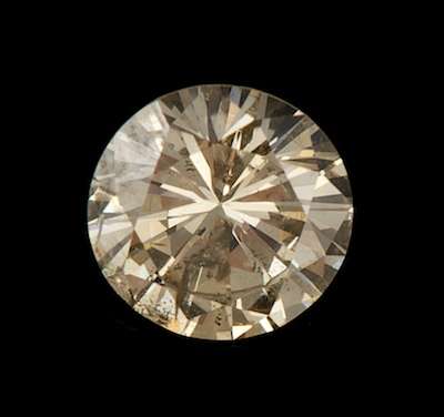 GEMDEALS: 0.27CT BRILLIANT CUT BROWN DIAMOND STARTING@R1NR!!!