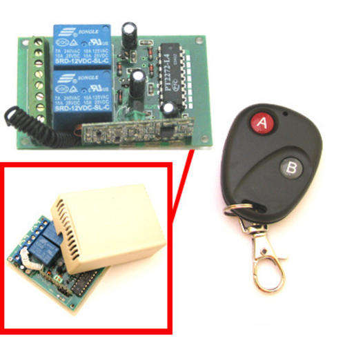 2 Channel RF Wireless  Remote Control