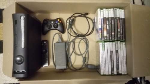 Xbox 360 Console and 20 Games BARGAIN