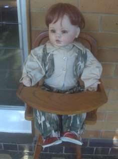 HANDMADE PORCELAIN DOLL