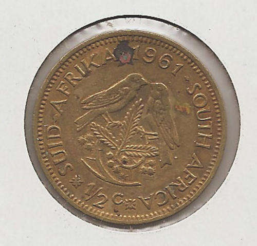 1/2 cent 1961